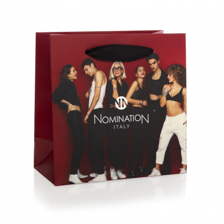 Ribbon Handle Paper Bags - Ref. Nomination Ribbon Handle Paper Bags - Ref. Nomination