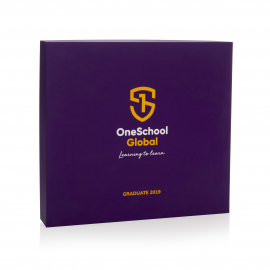 Printed Two-Piece Boxes with Foam Insert - Ref. OneSchool Global