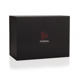 Magnetic Seal Boxes with Spot UV - Ref. Purewal & Partners