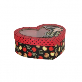 Two Piece Heart Shaped Gift Boxes