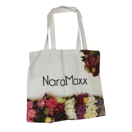 Printed Loop Handle Cotton Bags ref NaraMaxx Printed Loop Handle Cotton Bags ref NaraMaxx