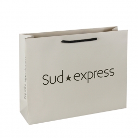 Luxury Matt Rope Handle Paper Bags Ref. Sud Express
