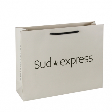 Luxury Matt Rope Handle Paper Bags ref. Sud Express