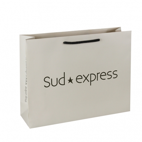 Luxury Matt Rope Handle Paper Bags ref. Sud Express Luxury Matt Rope Handle Paper Bags ref. Sud Express