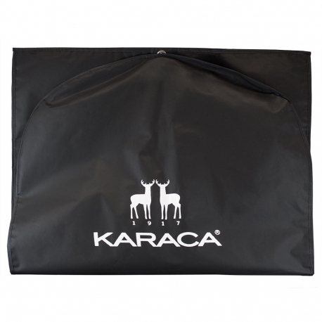 Overprinted PEVA Black Suit Carrier Ref. Karaca Overprinted PEVA Black Suit Carrier Ref. Karaca