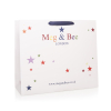 Large Printed Ribbon Handle Bags - Ref. Meg & Bee