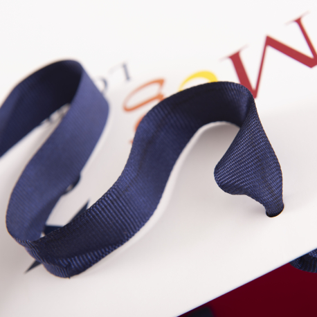 Large Printed Ribbon Handle Bags - Ref. Meg & Bee Large Printed Ribbon Handle Bags - Ref. Meg & Bee