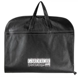 Printed Non Woven PP Suit Carrier Ref. Garderobe Paris