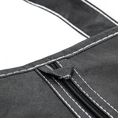 Printed One Colour Non Woven PP Suit Carrier Printed One Colour Non Woven PP Suit Carrier