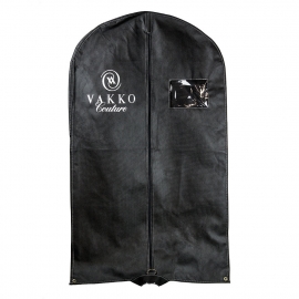 Printed One Colour Non Woven PP Suit Carrier Ref. Vakko Couture