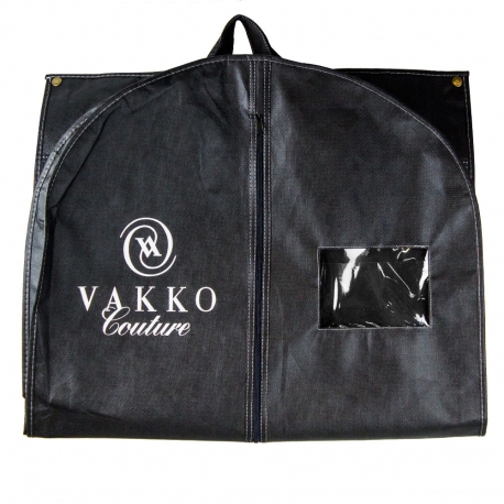 Printed One Colour Non Woven PP Suit Carrier Ref. Vakko Couture Printed One Colour Non Woven PP Suit Carrier Ref. Vakko Couture