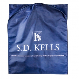 Printed PEVA Extra Long Suit Carrier Ref. SD Kells