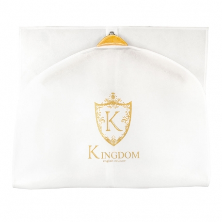 Printed Luxury Non Woven PP Garment Cover Ref. Kingdom English Couture Printed Luxury Non Woven PP Garment Cover Ref. Kingdom English Couture