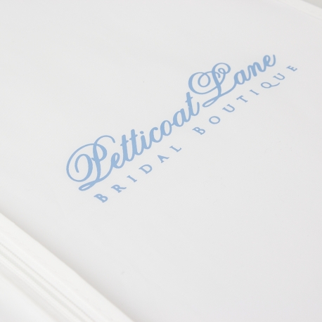 Wedding Dress Covers With Printed Logo – Ref. Petticoat Lane Wedding Dress Covers With Printed Logo – Ref. Petticoat Lane