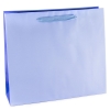Recycled Kraft Blue Paper Bags with Cotton Ribbon Handles