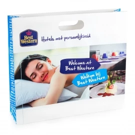Full Colour Printed Luxury Die Cut Handle Paper Bags Ref. Best Western Hotels