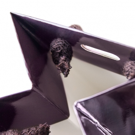 Luxury Full Colour Paper Gloss Laminated Debossed Hot Foil Bag Ref. Muzika Luxury Full Colour Paper Gloss Laminated Debossed Hot Foil Bag Ref. Muzika