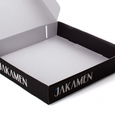 Printed Two Colour Paper Clothes Box Ref. Jakamen Printed Two Colour Paper Clothes Box Ref. Jakamen