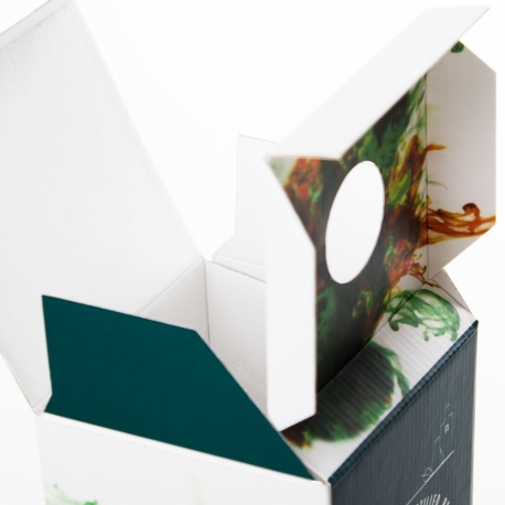 Printed Full Colour Bottle Box with Gold Hot Foil Ref. Anno Distillers Printed Full Colour Bottle Box with Gold Hot Foil Ref. Anno Distillers