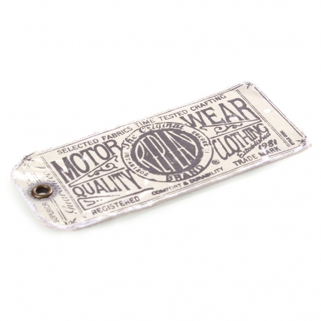 Printed Uncoated Kraft Paper Clothes Tag Ref. Replay Printed Uncoated Kraft Paper Clothes Tag Ref. Replay