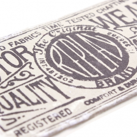 Printed Uncoated Kraft Paper Clothes Tag Ref. Replay Printed Uncoated Kraft Paper Clothes Tag Ref. Replay