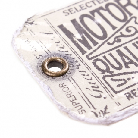 Printed Uncoated Kraft Paper Clothes Tag Ref. Replay Printed Uncoated Kraft Paper Clothes Tag Ref. Replay