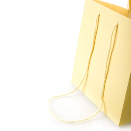 Luxury Cream Matt Paper Flower Bags With Rope Handles Luxury Cream Matt Paper Flower Bags With Rope Handles
