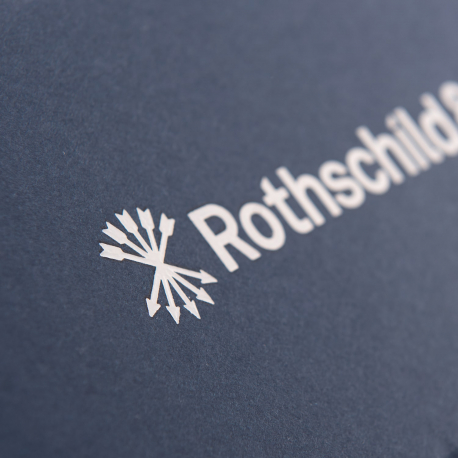 Two Piece Bottle Boxes with White Print and Spot UV Logo Rigid Board Insert Ref Rothschild Two Piece Bottle Boxes with White Print and Spot UV Logo Rigid Board Insert Ref Rothschild