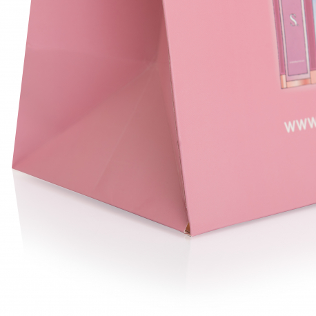 Printed Ribbon Insert Loop Handle Carrier Bags Ref SBA New Spec Printed Ribbon Insert Loop Handle Carrier Bags Ref SBA New Spec