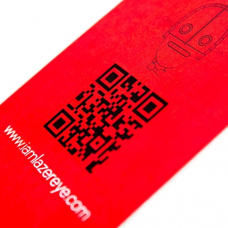 Printed Gloss Laminated Clothing Labels Ref. Lazereye Printed Gloss Laminated Clothing Labels Ref. Lazereye