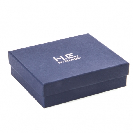 Printed Detachable Lid Silver Foil Wallet Boxes Ref. Mango Printed Detachable Lid Silver Foil Wallet Boxes Ref. Mango