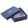 Printed Detachable Lid Silver Foil Wallet Boxes Ref. Mango