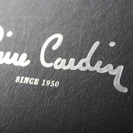 Luxury Magnetic Seal Clothing Box with Silver Foil Ref. Pierre Cardin Luxury Magnetic Seal Clothing Box with Silver Foil Ref. Pierre Cardin