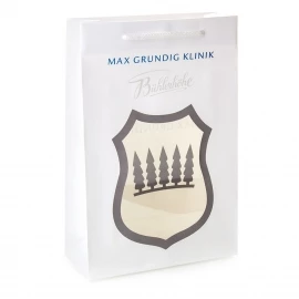 Luxury Matt Laminate Rope Handle Paper Bag Ref. Max Grundig Klinik