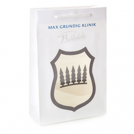 Luxury Matt Laminate Rope Handle Paper Bag Ref. Max Grundig Klinik Luxury Matt Laminate Rope Handle Paper Bag Ref. Max Grundig Klinik