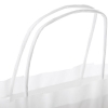 Printed Twisted Handle White Kraft Paper Bag Ref. Samuel Ryder Academy