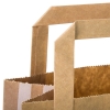 Printed Coated Kraft Paper Flat Handle Sandwich Bag Ref. Genius Gluten Free