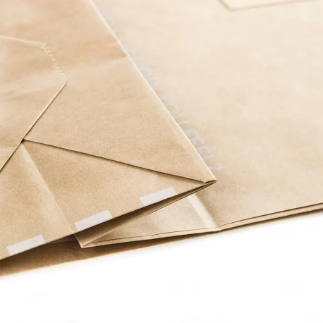 Printed Coated Kraft Paper Flat Handle Sandwich Bag Ref. Genius Gluten Free Printed Coated Kraft Paper Flat Handle Sandwich Bag Ref. Genius Gluten Free