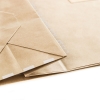 Printed Coated Kraft Paper Flat Handle Sandwich Bag Ref. Genius Gluten Free
