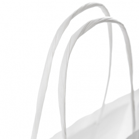 Overprinted Kraft Paper Bag with Twisted Handles Ref. Cru Overprinted Kraft Paper Bag with Twisted Handles Ref. Cru