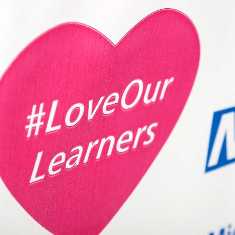 Printed Recycled Twisted Handle Paper Bag Ref. NHS Careers Printed Recycled Twisted Handle Paper Bag Ref. NHS Careers