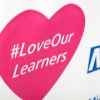 Printed Recycled Twisted Handle Paper Bag Ref. NHS Careers