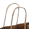 Printed Recycled Natural Paper with Twisted Handles Ref. O2