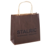 Printed Recycled Kraft Twisted Handle Paper Bag Ref. Stalric