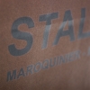 Printed Recycled Kraft Twisted Handle Paper Bag Ref. Stalric