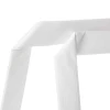 Printed White Takeout Bags With Flat Handles – Ref. Tuzo