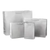 Luxury Grey Matt Paper Bags With Rope Handles