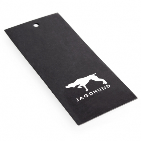 Printed Luxury Clothing Tag with Spot UV Ref. Jagdhund Printed Luxury Clothing Tag with Spot UV Ref. Jagdhund