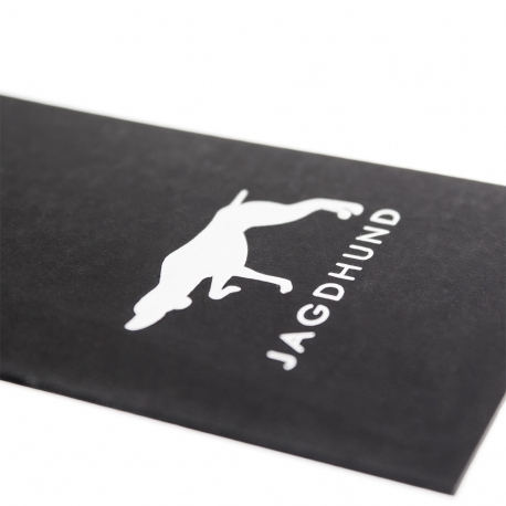 Printed Luxury Clothing Tag with Spot UV Ref. Jagdhund Printed Luxury Clothing Tag with Spot UV Ref. Jagdhund