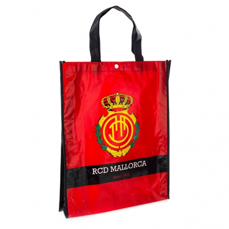 Weather Proof Printed Non-woven Bag with popper button - ref. RCD Mallorca Weather Proof Printed Non-woven Bag with popper button - ref. RCD Mallorca